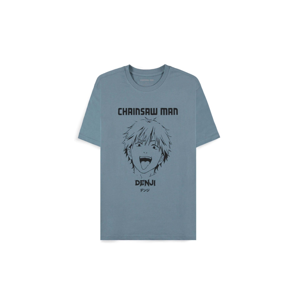 Chainsaw Man - Denji Mens Tshirt - Blue